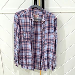 Plaid button up